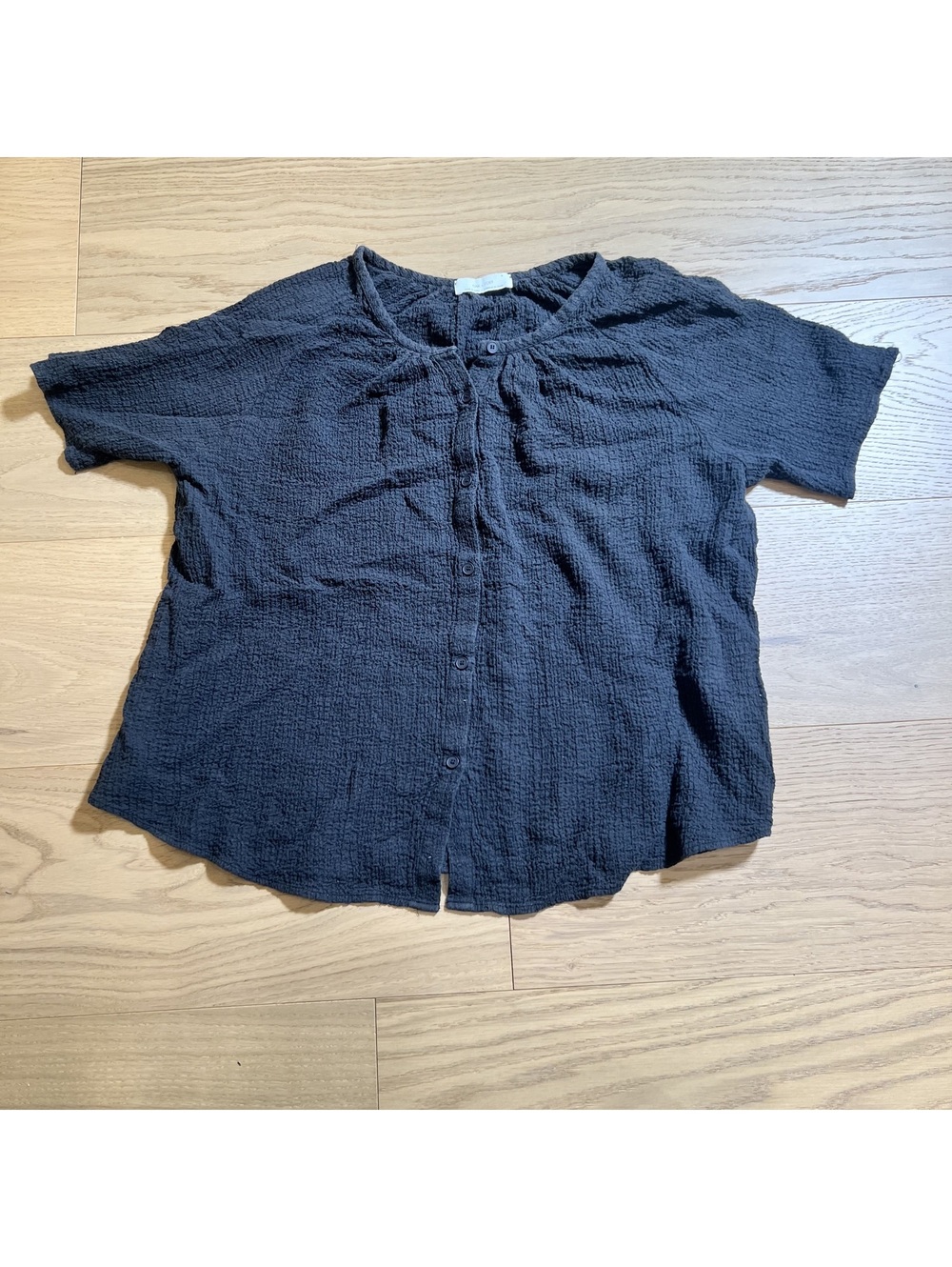 Oak + Fort Women's Black Shirt – Size M
